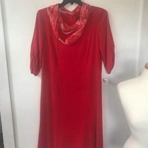 Beautiful Red Dress by Sheragano